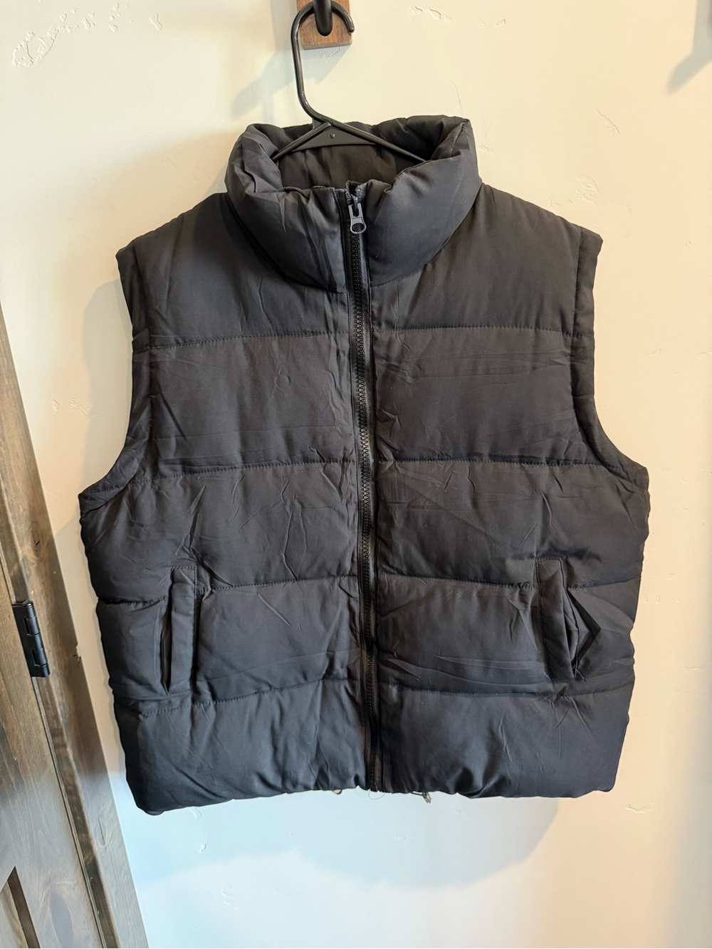 Amazon Women's Black Quilted Puffer Vest